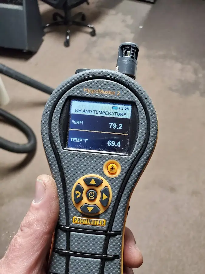 Moisture meter humidity assessment for Fire & Smoke Damage Restoration in Waterford